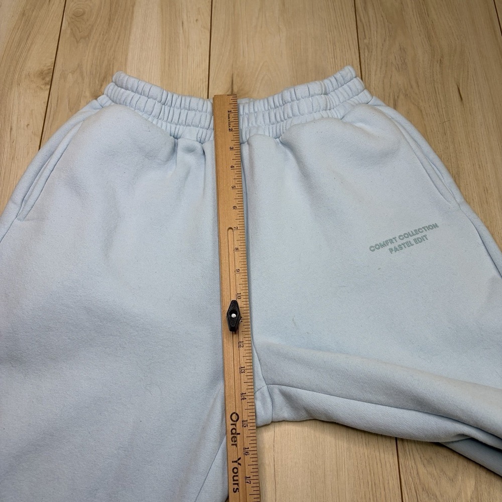 Comfrt Collection Pastel Edit Blue Women's Sweatpants Wide Leg Large Stretch - Picture 7 of 12